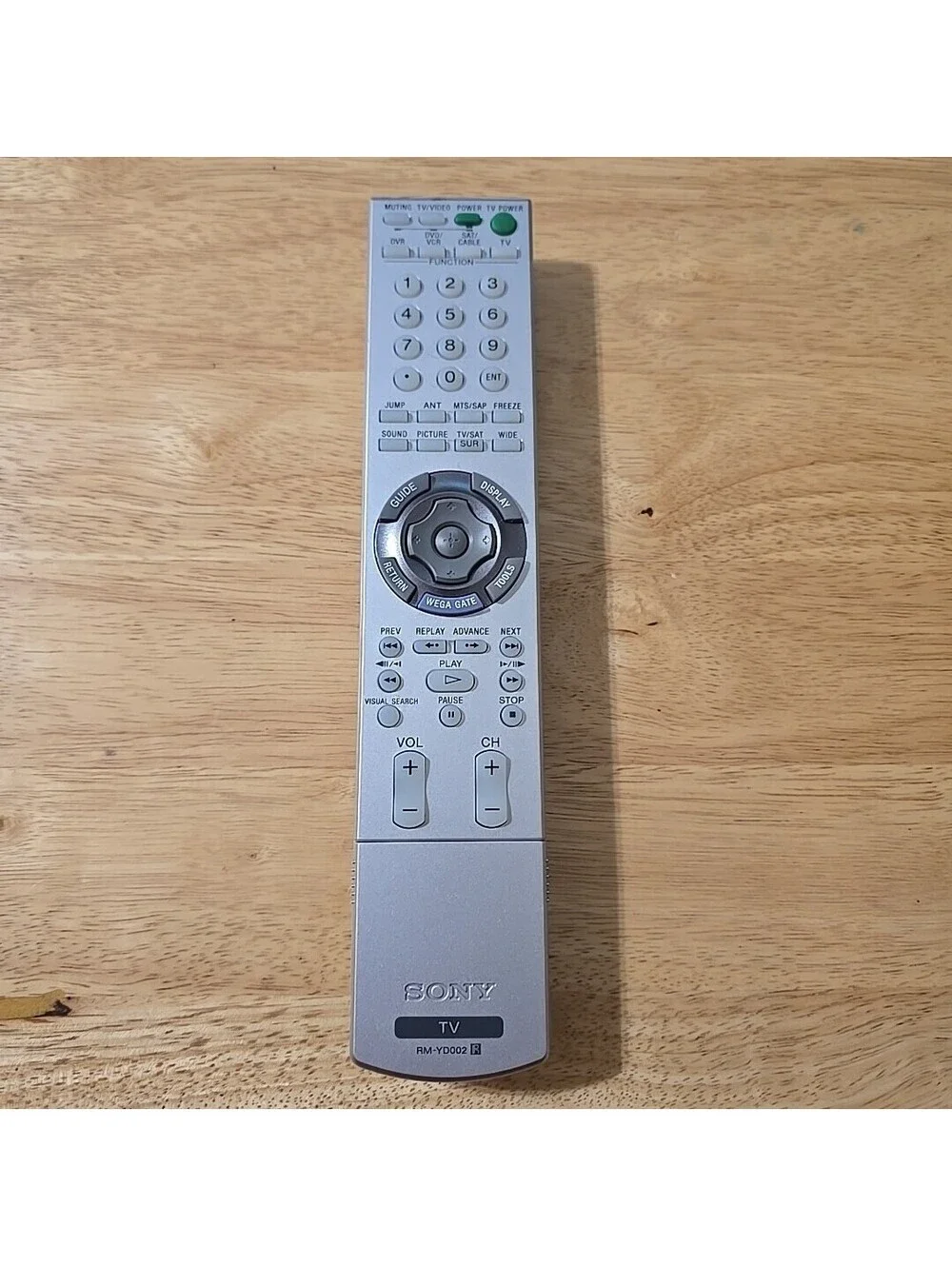 Sony RM-YD002 TV DVD VCR Remote Control IR Tested